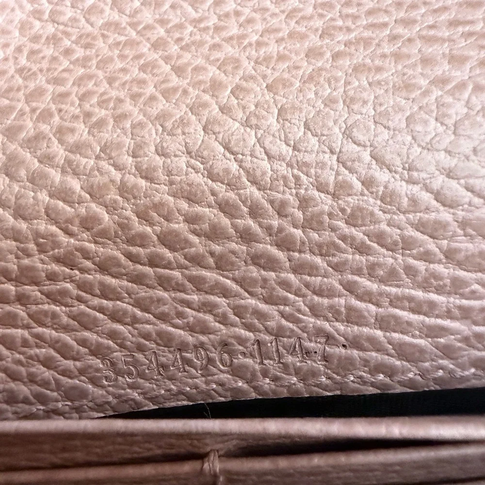 Leather Chain Strap Crossbody Bag in Black - Picture 9 of 9